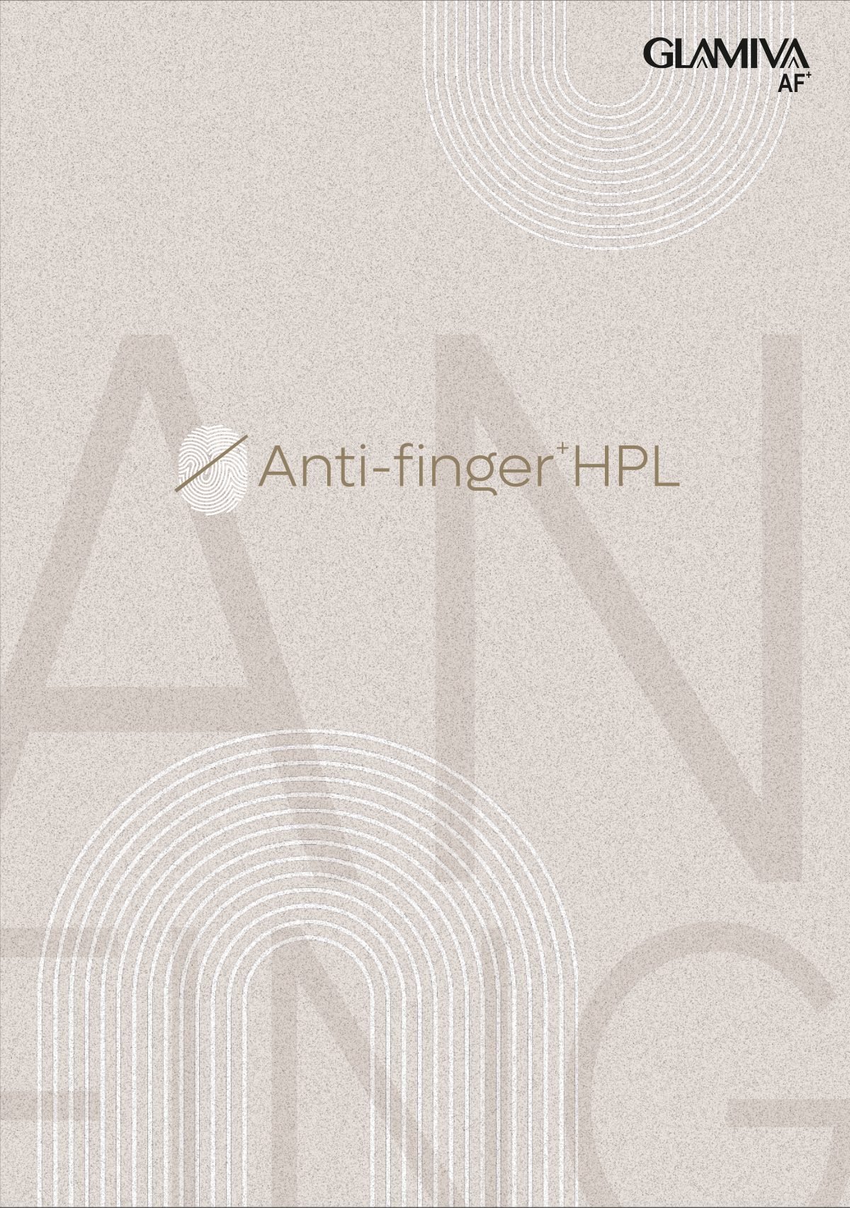 AF+ Anti-Fingerprint catalogue cover